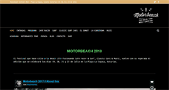 Desktop Screenshot of motorbeach.com
