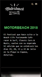 Mobile Screenshot of motorbeach.com